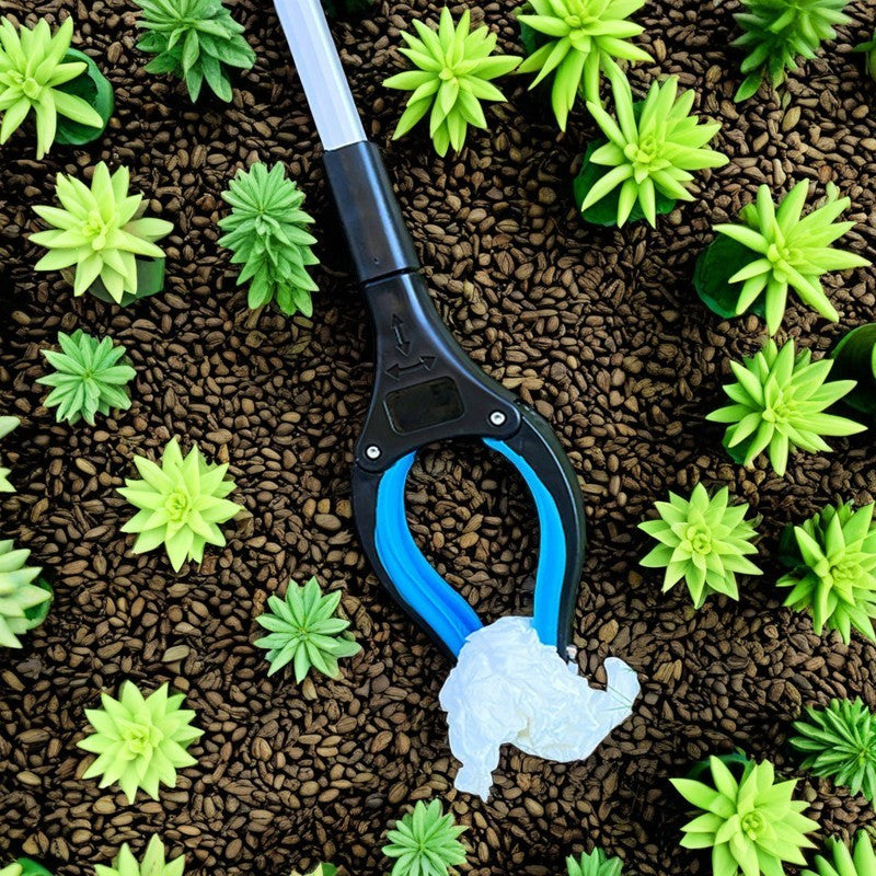 Ergonomic Aluminum Cleaning Tool for Garbage, Fire, Yard, and Home Use