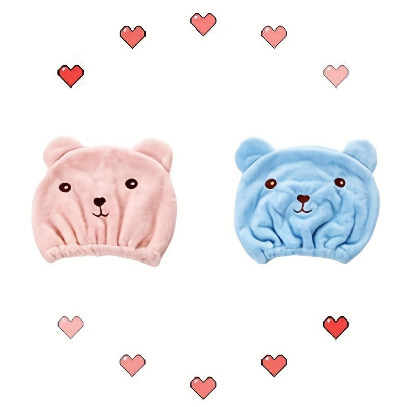 Microfiber Hair Towel Wrap for Women Long Thick Curly Hair Quick Dry Turban