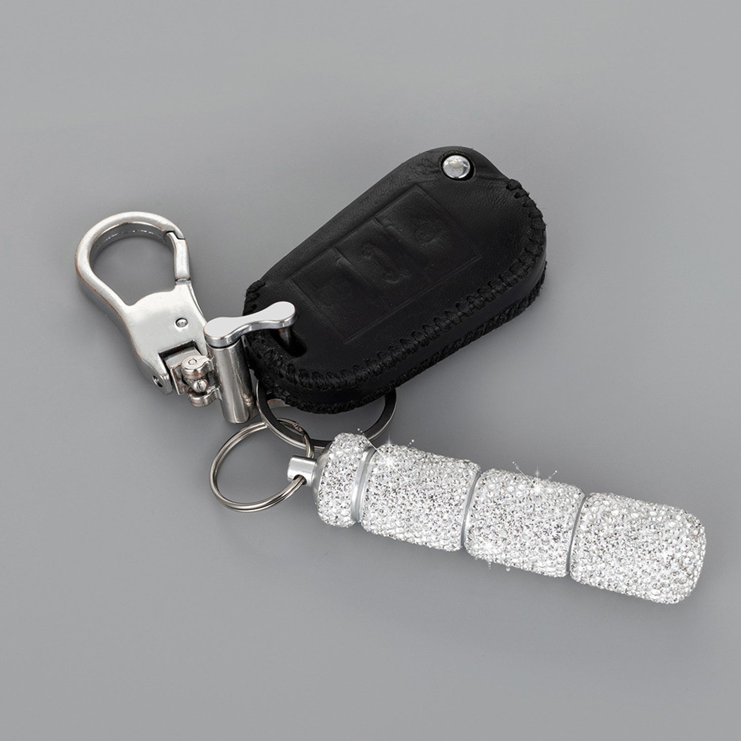 Portable Rhinestone Pill Case Waterproof Mini Travel Pill Holder for Women