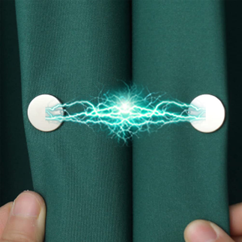 Magnet Holders for Window Screens and Drapes, 1 5 or 10 Pairs, Easy Curtain Clips