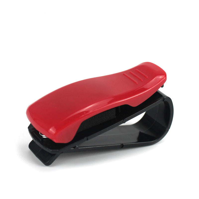 Haydovchilar uchun avtomobil quyosh nuri uchun ko'z klipi, sozlanadigan, chidamli, qora plastmassa