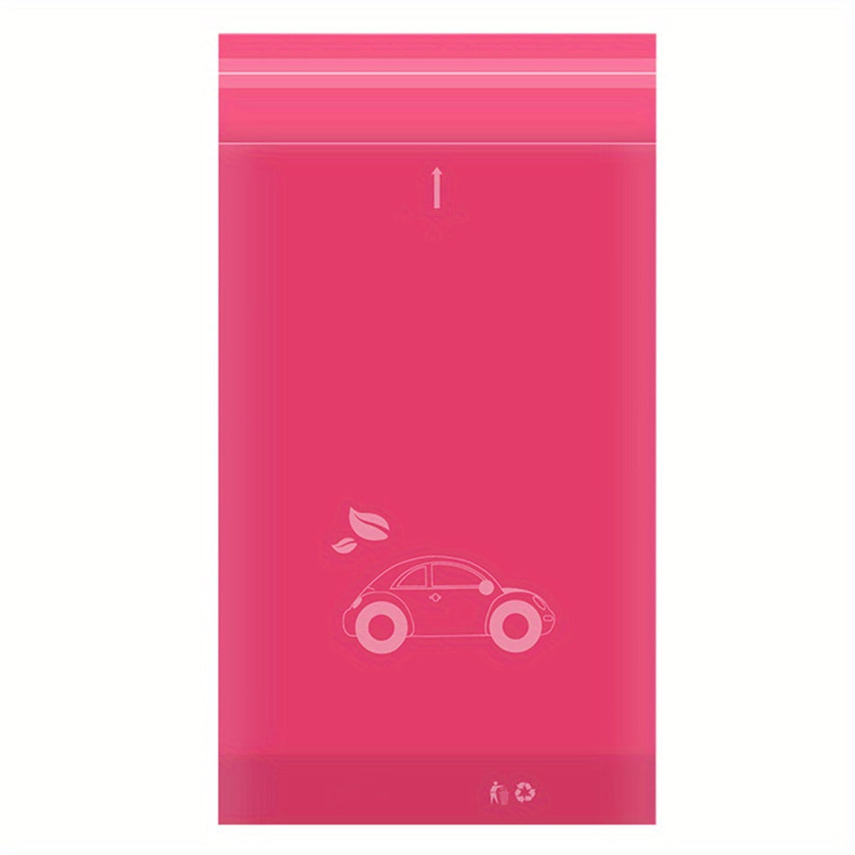 30pcs Waterproof Leak-Proof Car Trash Bags Self-Adhesive Reusable