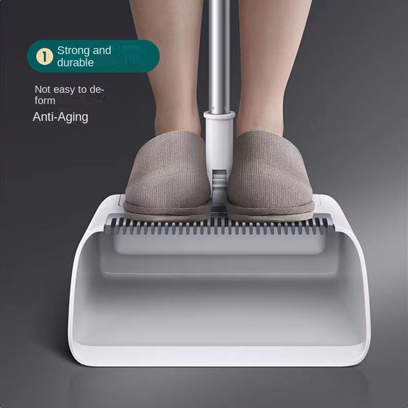 Uy uchun cho'tka va changyutgich to'plami, uzoq tutqichli polni tozalash, 3 ta bo'lak