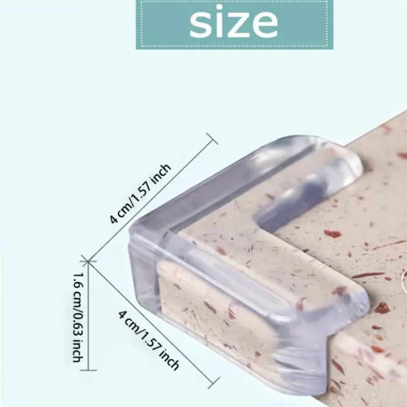 Baby Proofing Corner Protectors for Furniture and Tables in RVs Set of 10