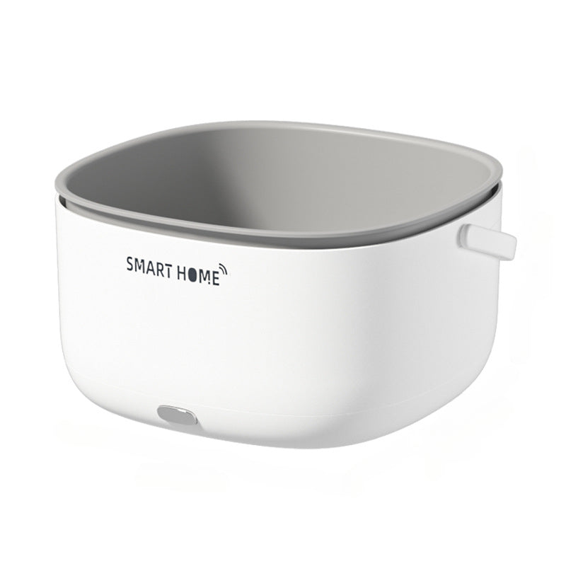 Wireless Fruit Vegetable Wash Basket with Soundwave Technology Portable Cleaner Large Capacity