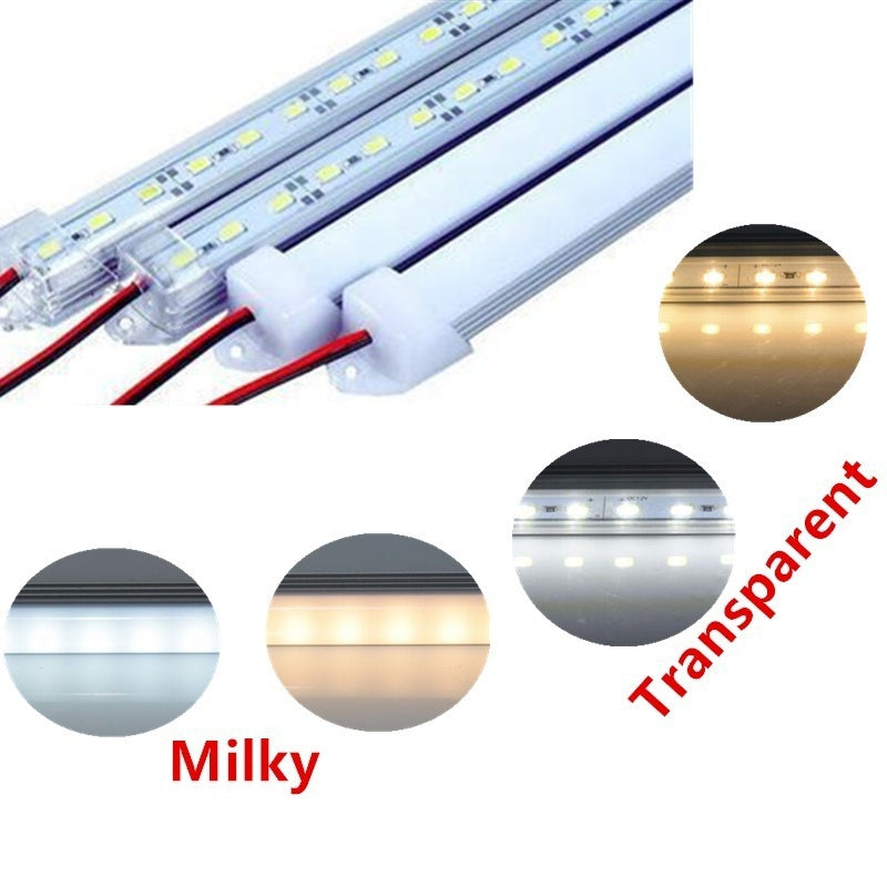 10pcs 12V LED Light Bars 30cm or 50cm with Switch for Vehicle and Trailer