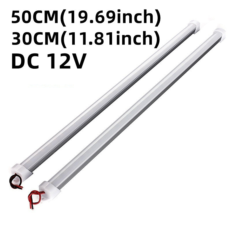 10pcs 12V LED Light Bars 30cm or 50cm with Switch for Vehicle and Trailer