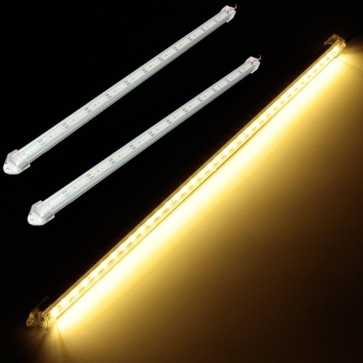 10pcs 12V LED Light Bars 30cm or 50cm with Switch for Vehicle and Trailer