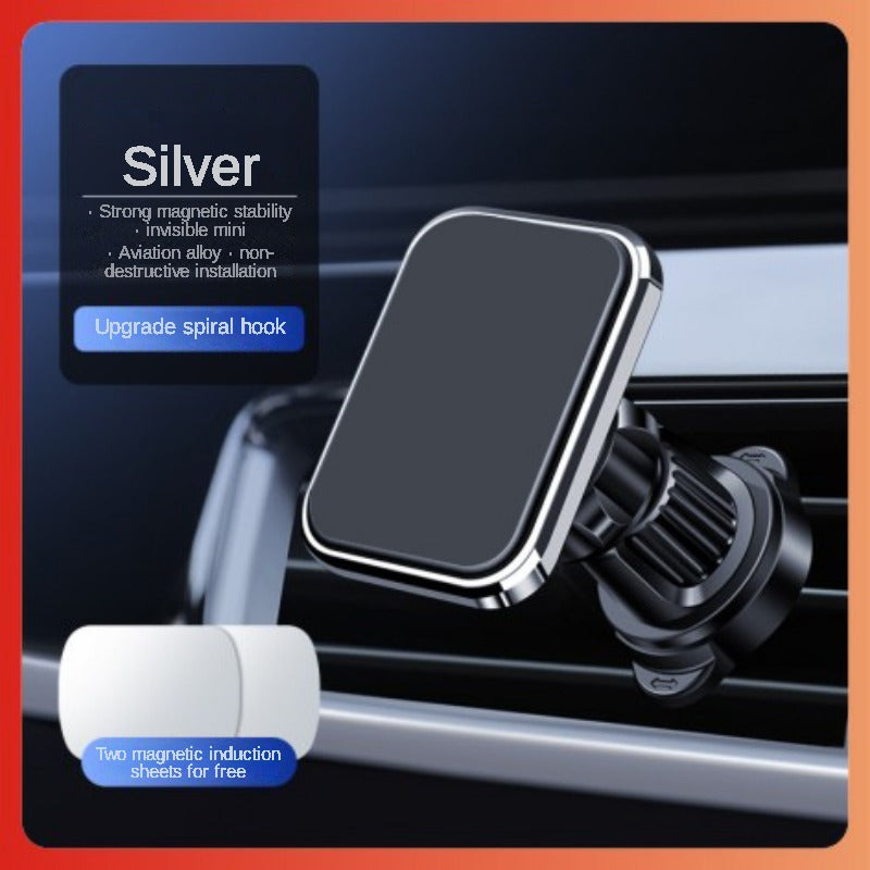 Magnitli avtomobil telefon uchun tutqich orqa qoplama Magsafe mos keladi universal