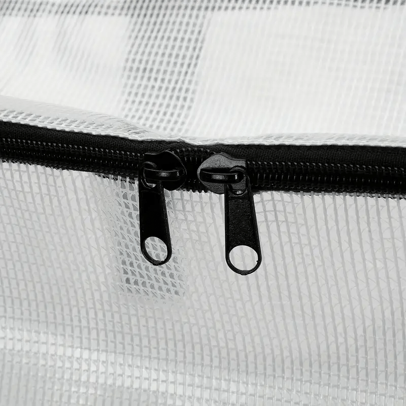 Large Clothes Storage Bags Set of 2 Foldable Zippered Closet Organizers for Clothes Blankets Quilts