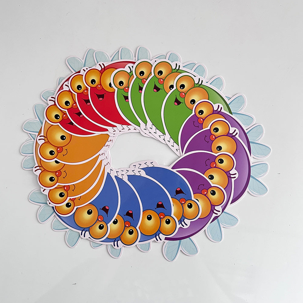 Double-Sided Write & Wipe Flash Cards with Fly Swatter Toys for Vocabulary and Fry Words Practice in Kindergarten