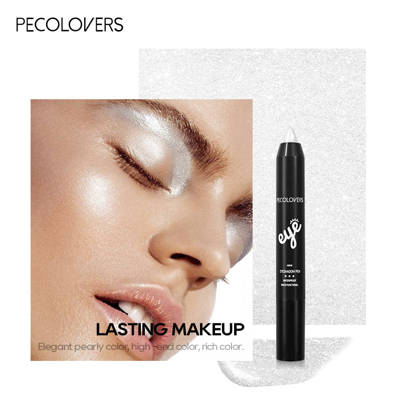 Women Eyeshadow Pencil Stick Waterproof Glitter Long Lasting Eye Makeup