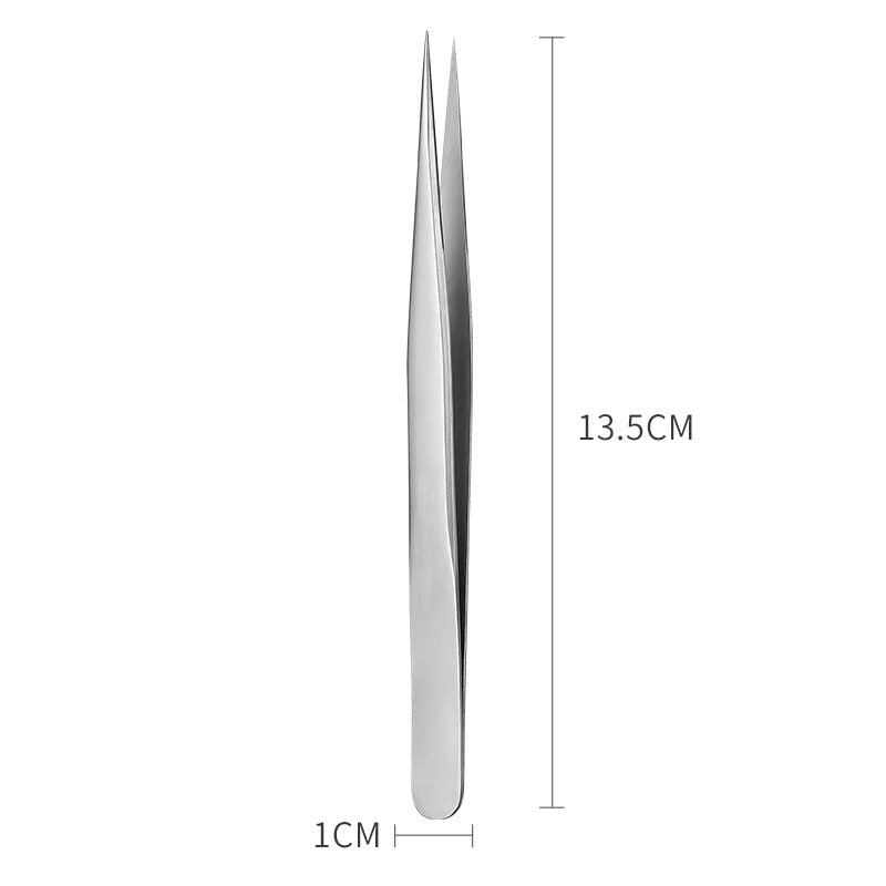 Unisex Stainless Steel Eyelash Extensions Tweezers Lash Combo Tool