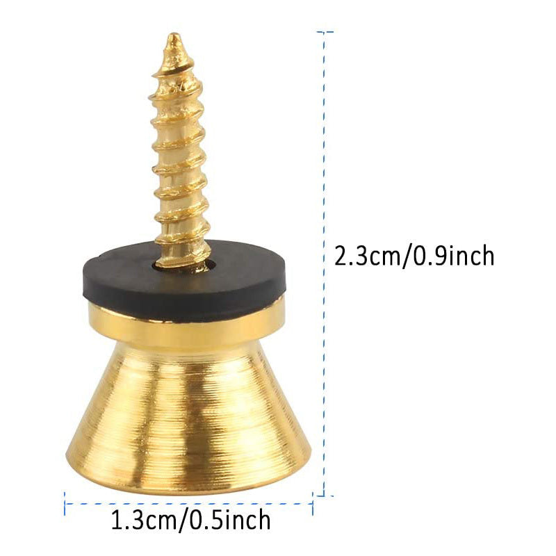 2 шт. зажимы для ремня гитары из алюминия с концовиками для акустической, электрической, бас-гитары, укулеле, красный, черный, желтый, серый