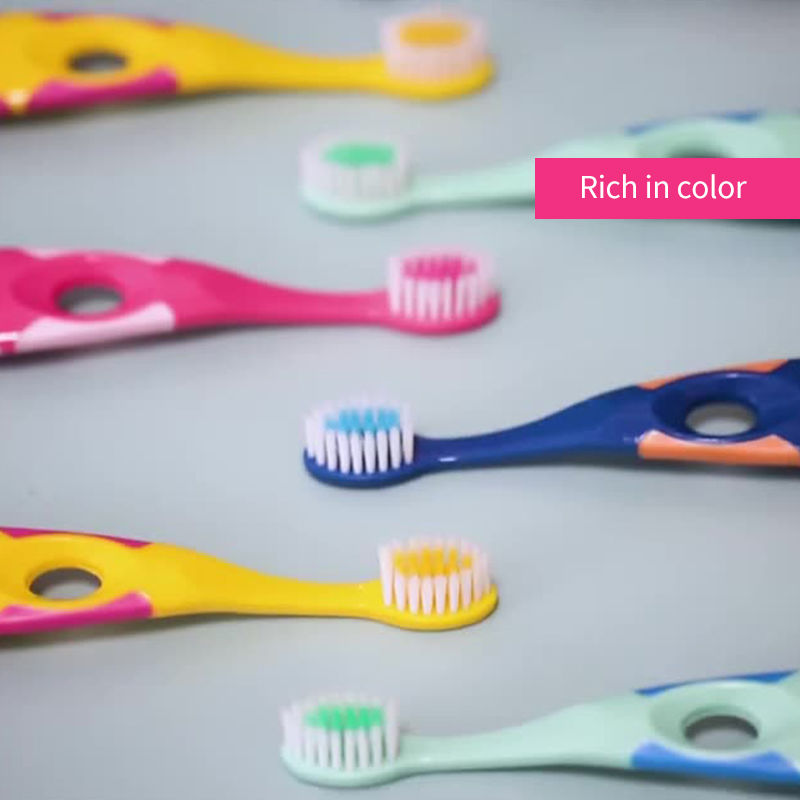 Kids Soft Bristle Toothbrush Set 8 Pieces Gentle on Teeth for Children