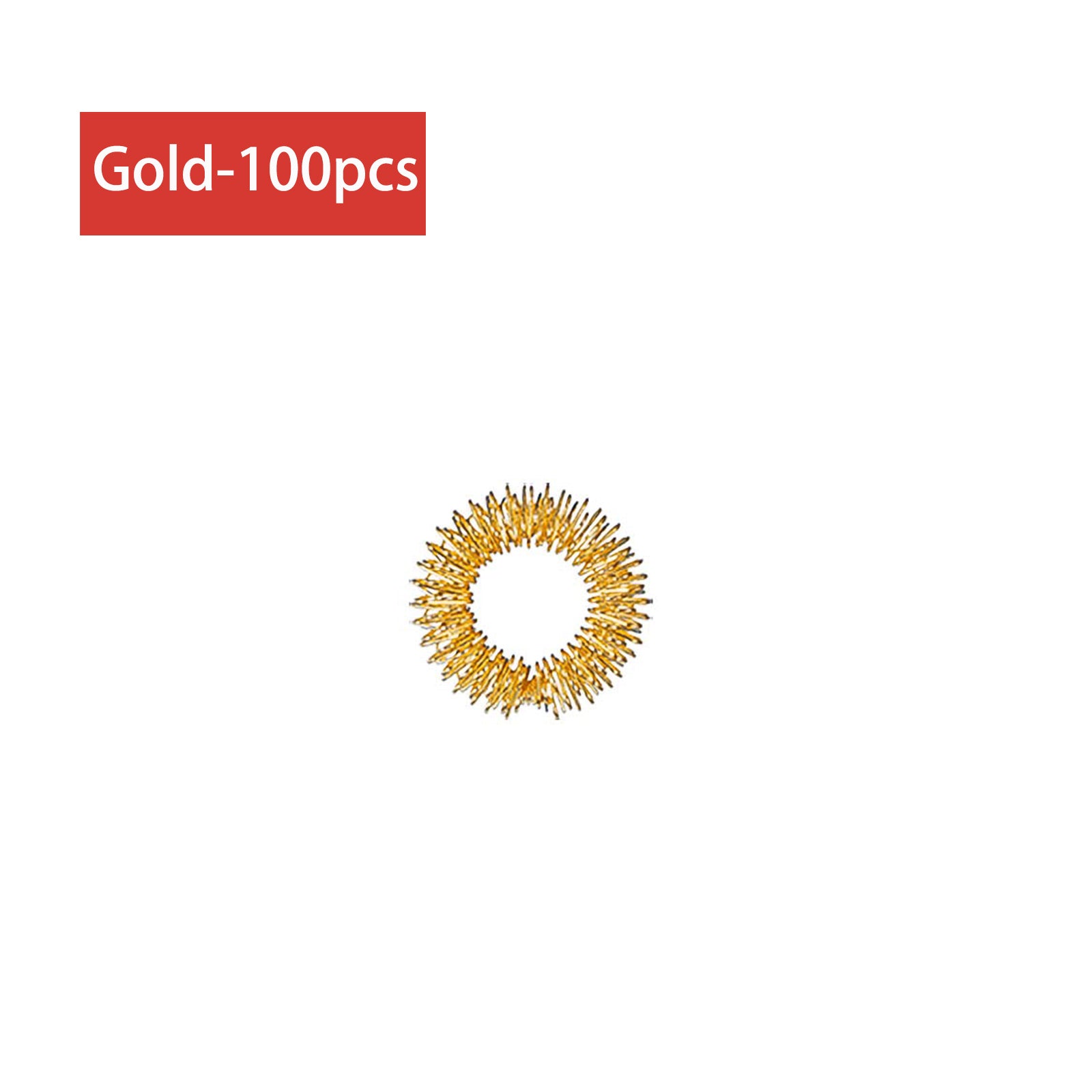 Acupressure Finger Rings Set for Stress Relief and Finger Massage in Multiple Quantities