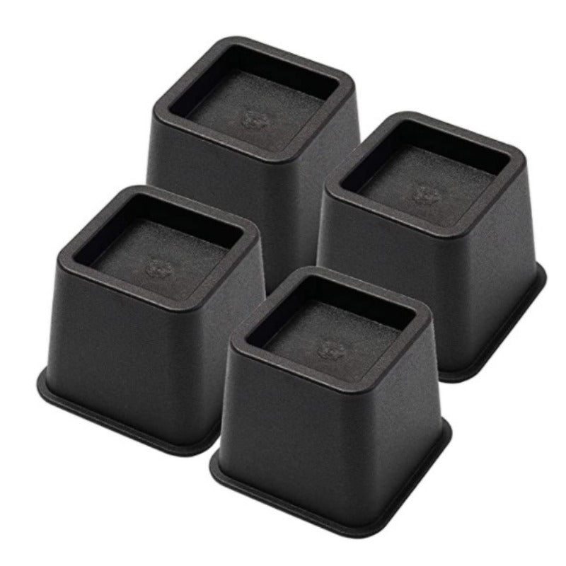 Регулируемый подъёмник для кровати и комплект подъёмников для мебели с 4, 6 или 8 предметами, штабелируемый