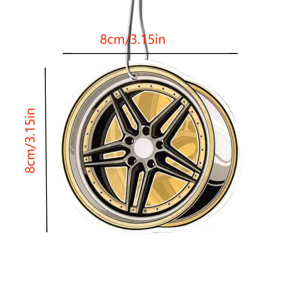 Духи-ароматизатор для автомобиля в виде колеса, подвесной аромат, аромат для автомобиля, спальни, шкафа
