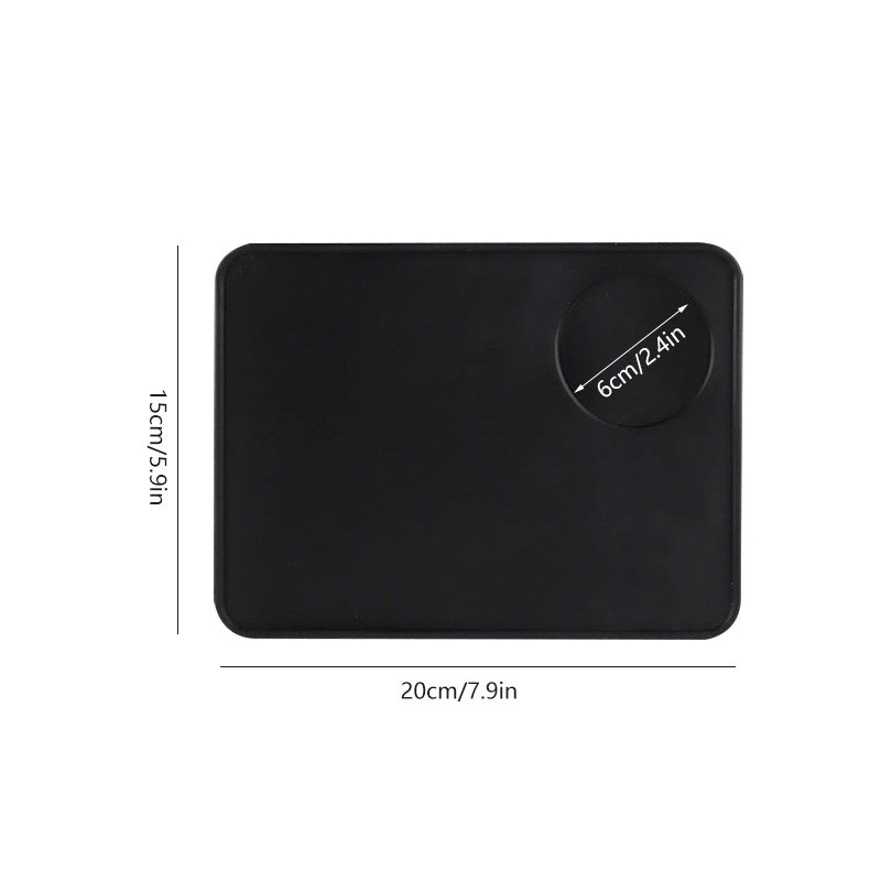 Alfombrilla de silicona para tamper de café 51mm 53mm 58mm accesorios para café espresso