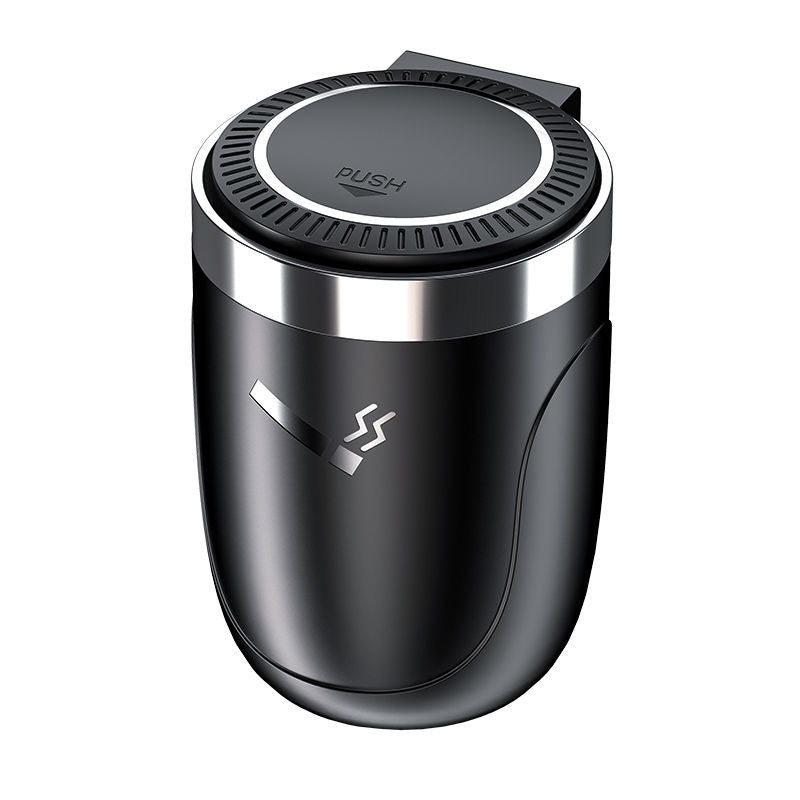 Автомобильная пепельница для сигарет, чашка с LED-подсветкой, портативная, съемная, внутренние части автомобиля