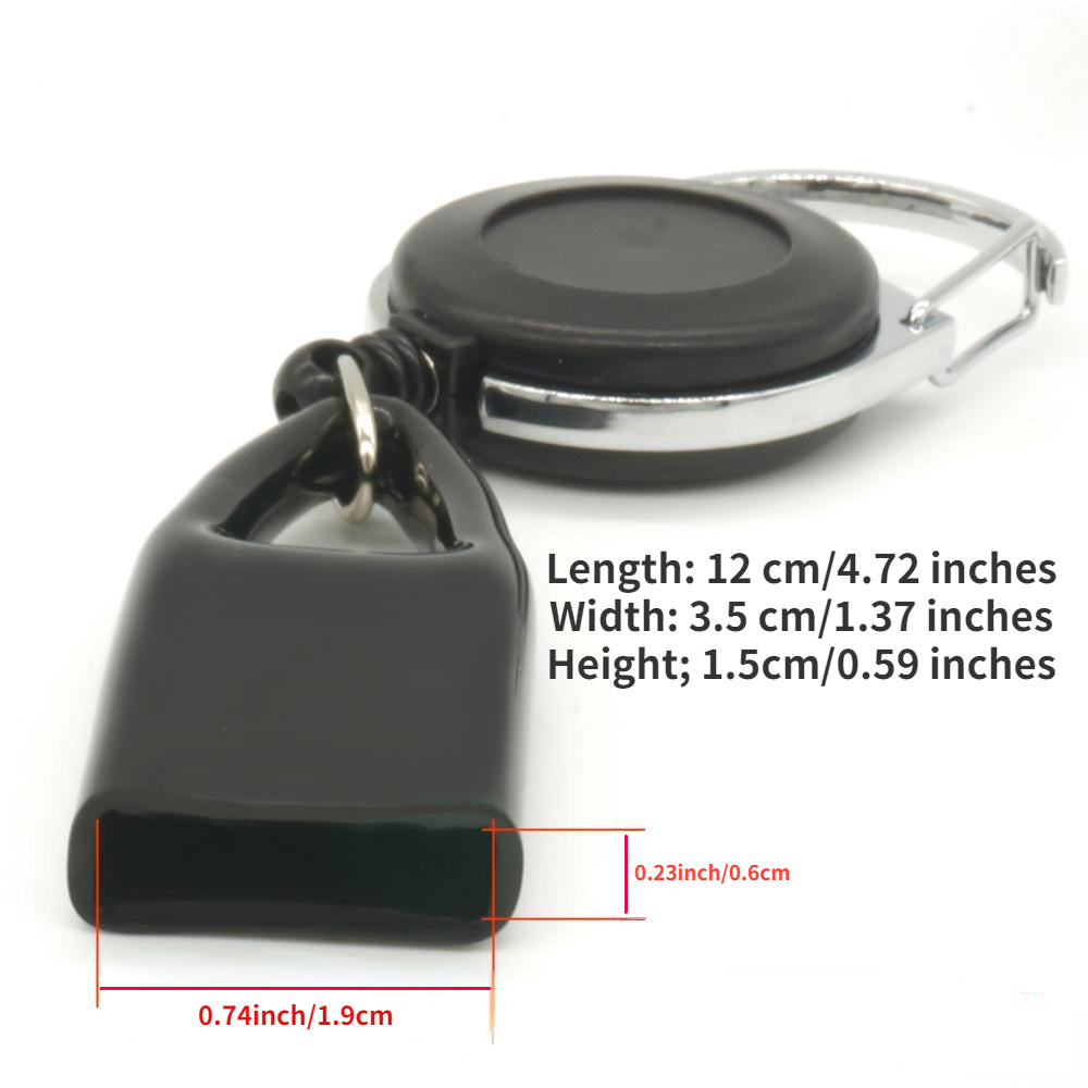 Unisex Silicone Lighter Sleeve Holder Clip with Retractable Keychain