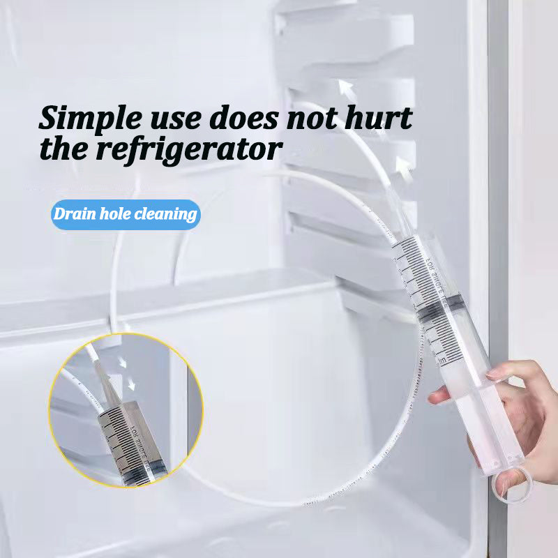 Refrigerator Drain Hole Cleaner Set for Unclogging and Maintenance