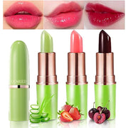 Women Color Changing Lipstick Set with Aloe Vera Tinted Lip Balm