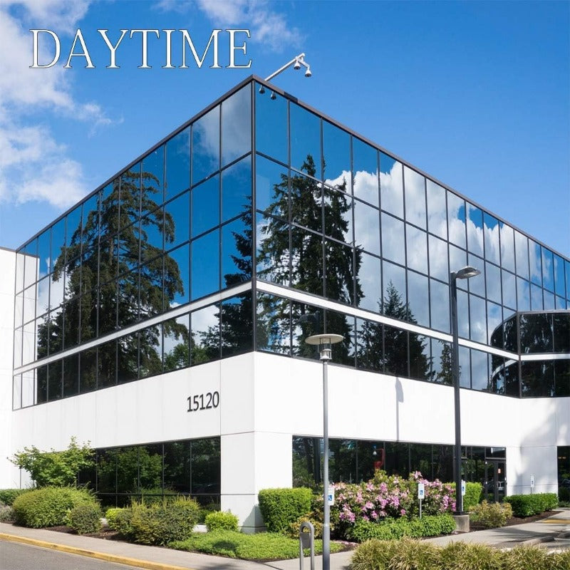 One Way Mirror Window Film Reflective Vinyl Privacy Heat Control 39.37x15.7 Inches