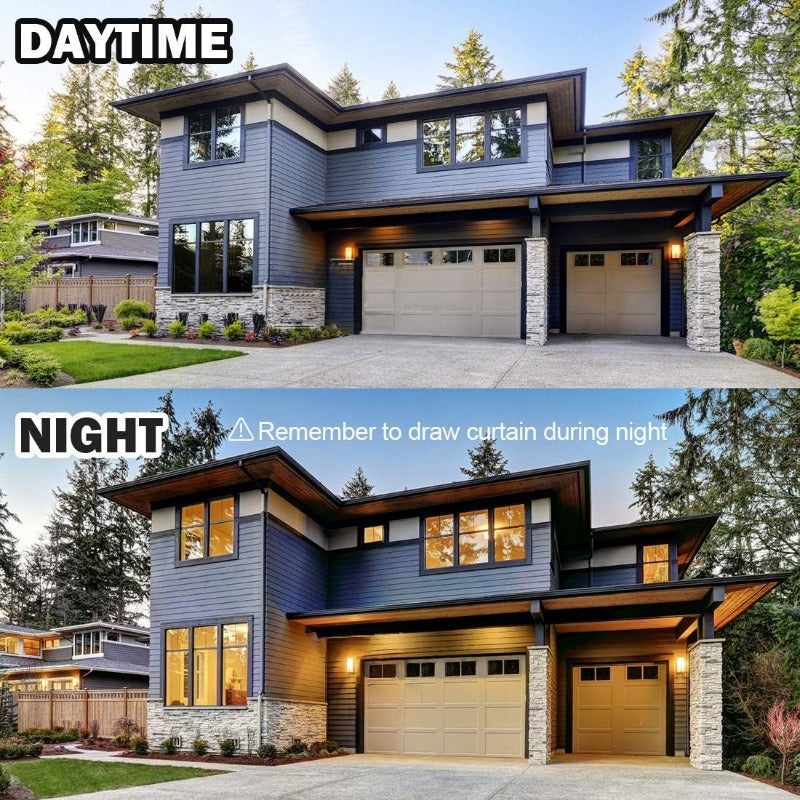 One Way Mirror Window Film Reflective Vinyl Privacy Heat Control 39.37x15.7 Inches