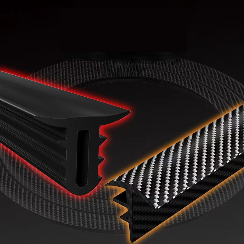 Universal rezina avtomobil paneli yostiq chiziq 1.6M karbon tolasi bo'shliqni to'ldirish