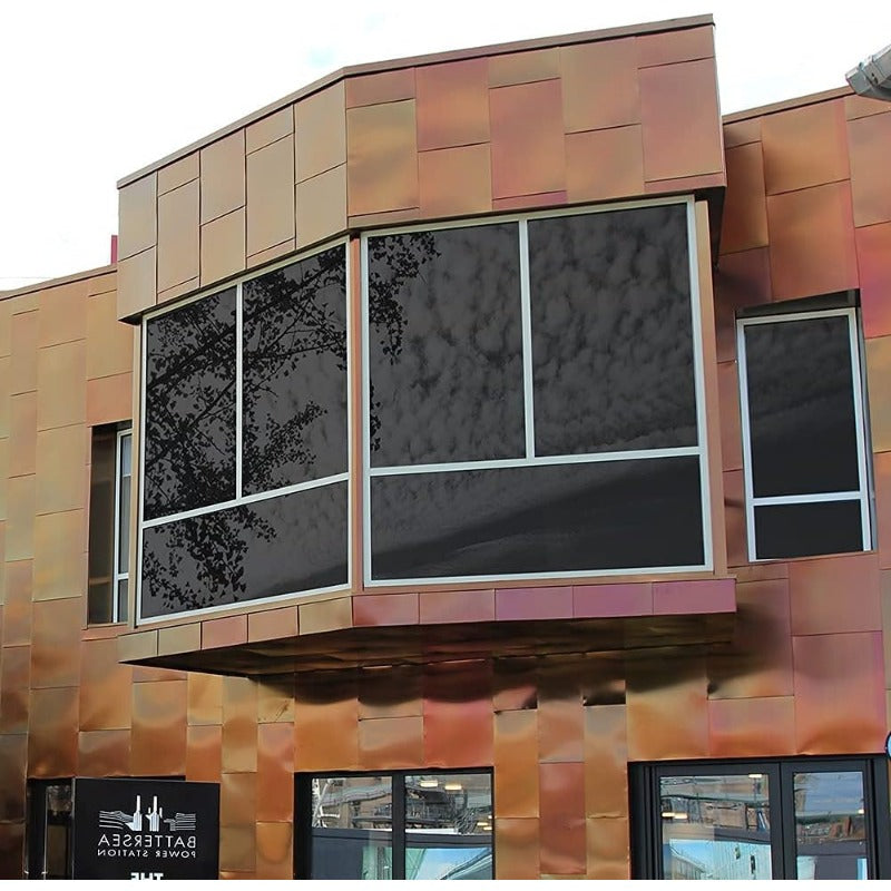 Daytime Privacy Window Film Electrostatic Self-Adhesive Mirror Thermal Control