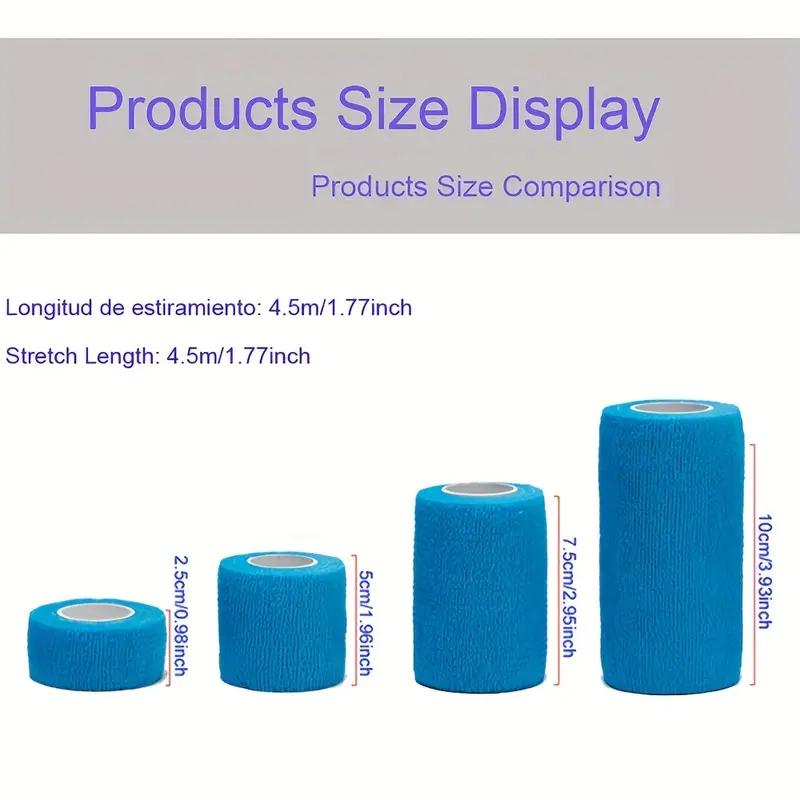 Unisex Elastic Athletic Wrap Tape Self-Adhesive Knee Ankle Finger Protector