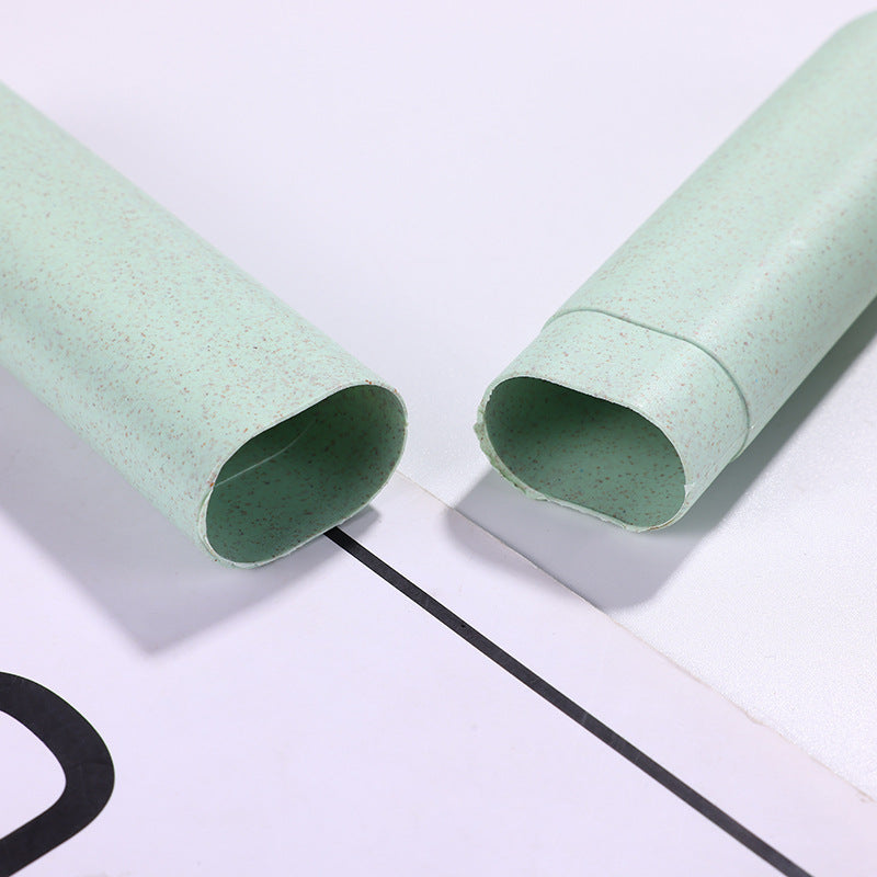 Унисекс держатель для зубных щеток из пшеничной соломы портативный дорожный чехол для стоматологических аксессуаров