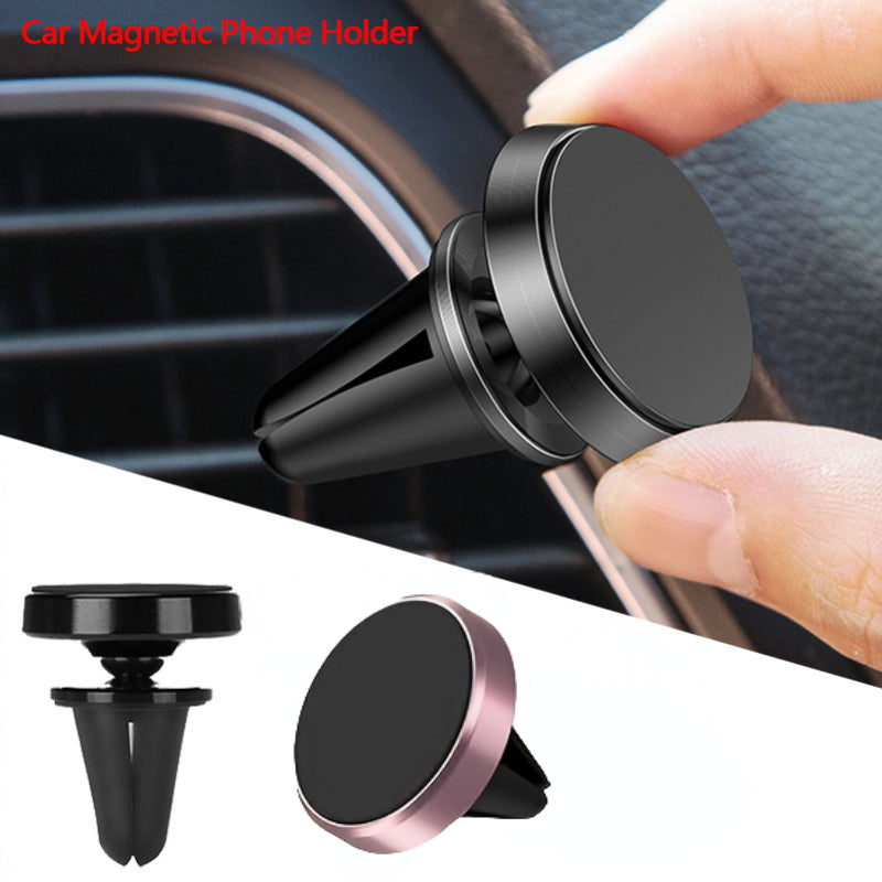 Soporte magnético universal para coche para rejilla de ventilación, duradero, fácil de instalar