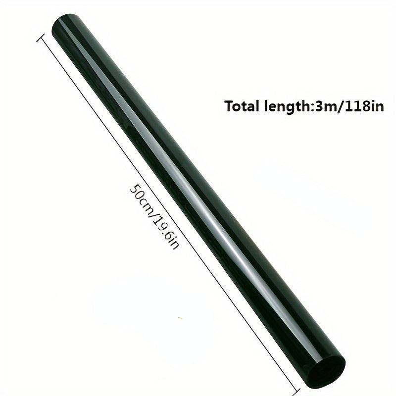 Avtomobil oynasi tormoz film UV himoyasi quyosh nuri 50x300cm