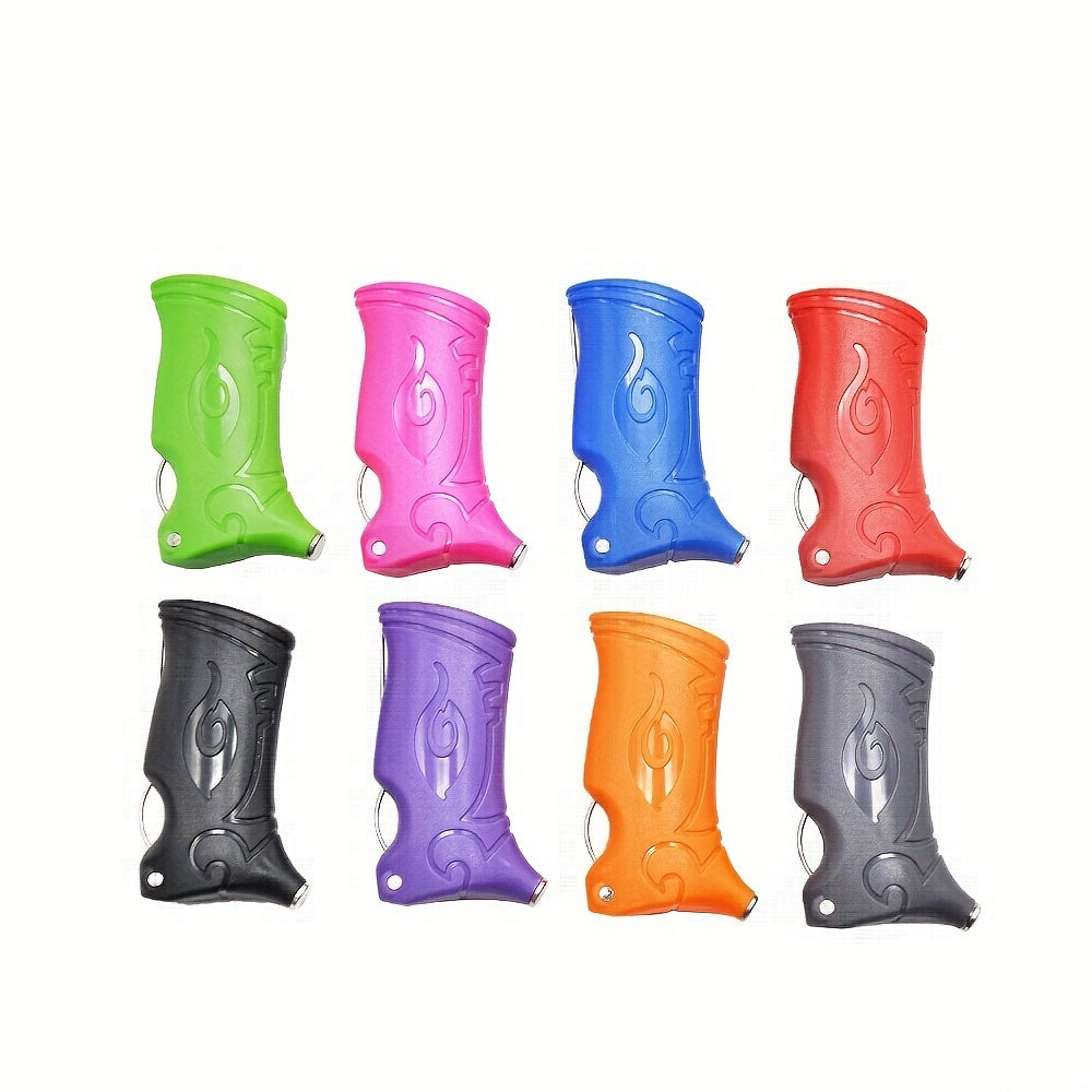 Unisex Metal Smoking Accessory Lighter Case Portable Durable Blue