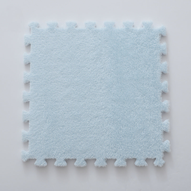 Juego de 10 alfombrillas cuadradas para el habitación de juegos de la niña alfombra engrosada