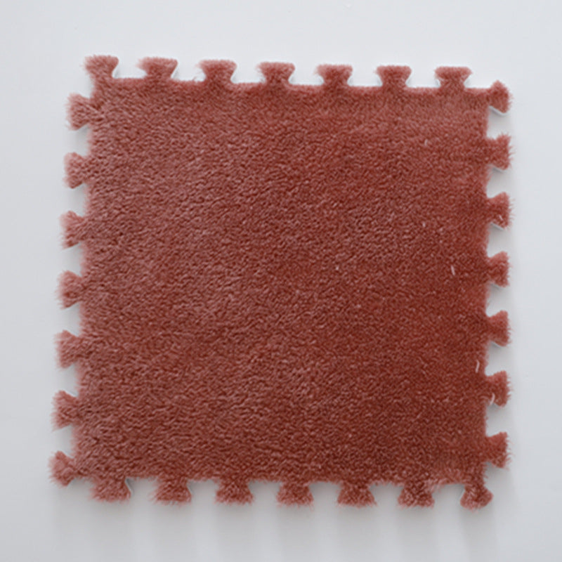 Juego de 10 alfombrillas cuadradas para el habitación de juegos de la niña alfombra engrosada