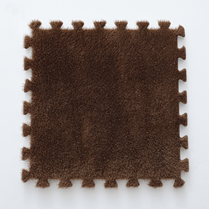 Juego de 10 alfombrillas cuadradas para el habitación de juegos de la niña alfombra engrosada