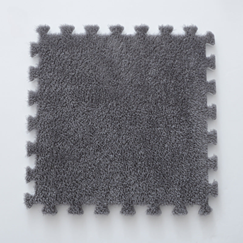 Juego de 10 alfombrillas cuadradas para el habitación de juegos de la niña alfombra engrosada