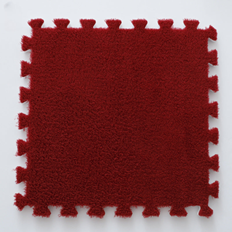 Juego de 10 alfombrillas cuadradas para el habitación de juegos de la niña alfombra engrosada