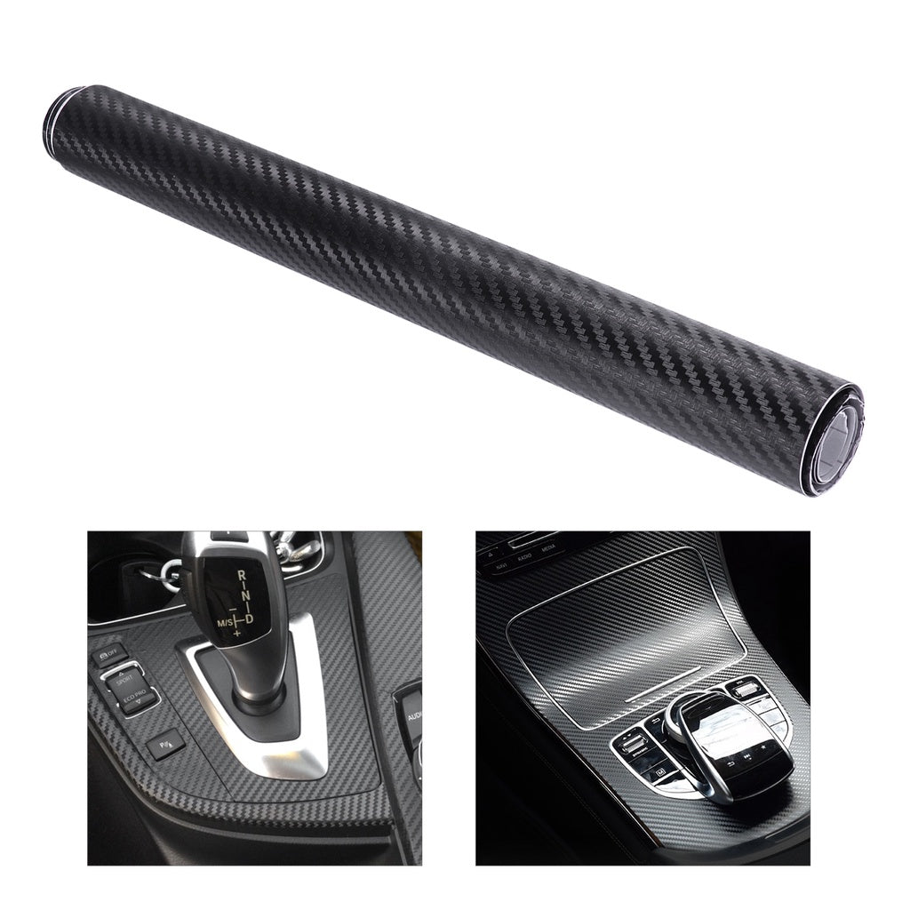 3D лист виниловой пленки из углеродного волокна 30смx127см для наружных автомобильных наклеек