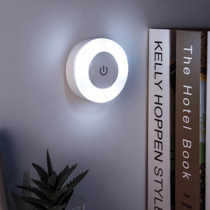 "Tegishli Yoritish LED Tezkor Yoritish, 3 Ta Moslashtiriladigan Rangli Portativ Simsiz Ostki Shkaf Yoritgichi - Yotoqxona, Oshxona, Stolda, Zinalarda, Yo'lakda Mukammal Dimmer Yoritishi - Ideal Rojdestvo yoki Halloween Hediya"