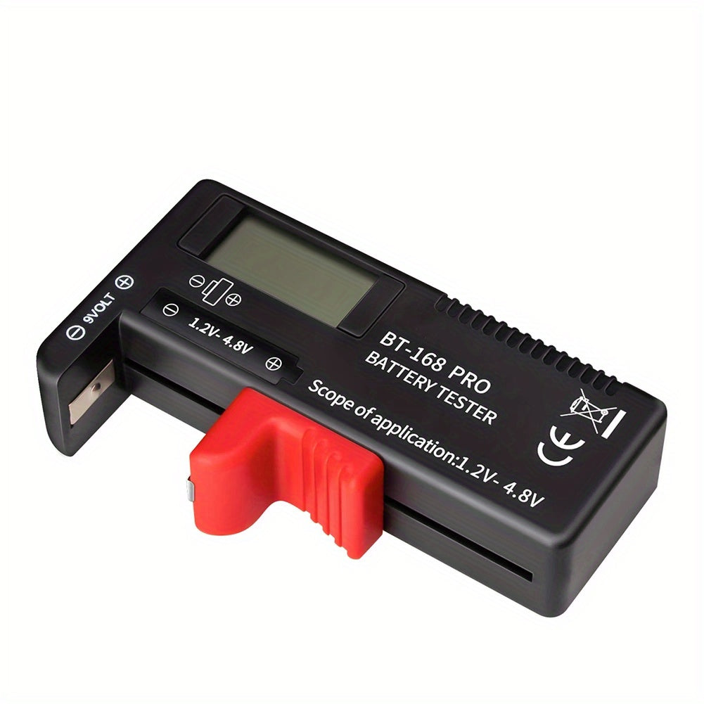 Universal Battery Tester for AA AAA C D 9V 1.5V Batteries with Color Gauge