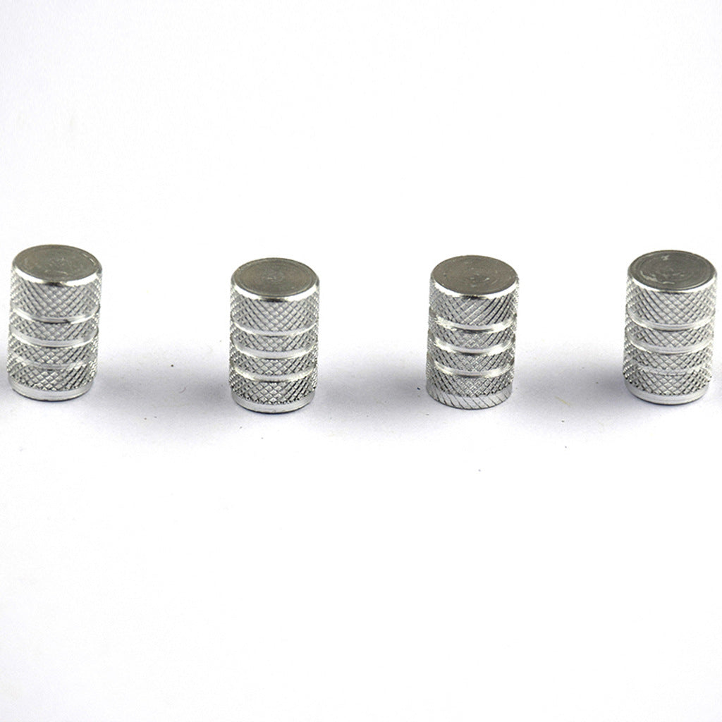 4 Pcs Aluminum Tire Valve Cap Set Universal Corrosion Resistant For Cars Trucks Bikes
