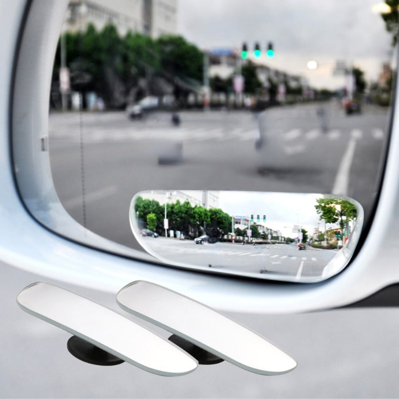 2 Pieces Car Mirror 360 Degree Wide Angle Blind Spot Convex Parking Rear View Adjustable Accessories