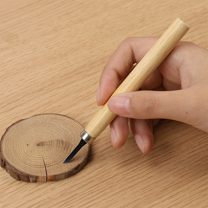 12 dona yog'ochni oymali chisel to'plami qo'l asboblari yog'och ishlash va nozik oymalar uchun