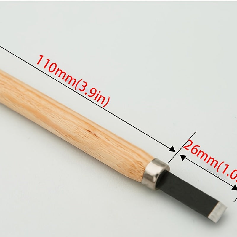 12pcs Wood Carving Chisel Set Hand Tools for Woodworking and Fine Carving