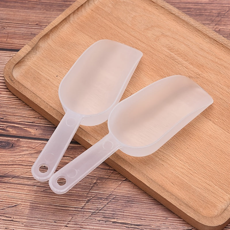 Plastik muz qoshiq to'plami 1/3 dona, pishirish, o'lchash va RV oshxona uchun