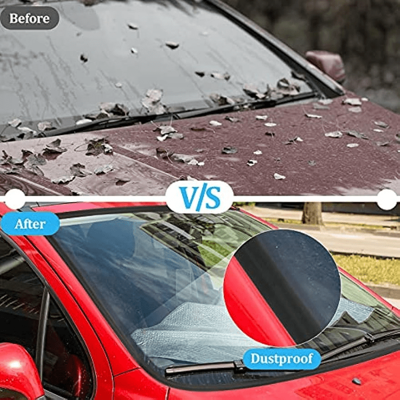 2 Pieces Windshield Rubber Seal Weatherstrip for Car Front and Rear T-Seal